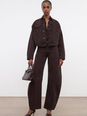 GLEN DENIM JACKET | EARTH