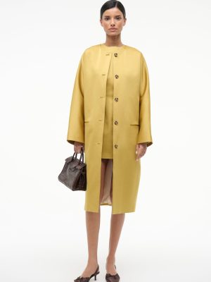LIZ COAT | TURMERIC