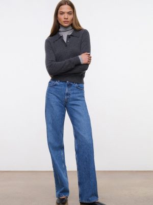 LEO HIGH RISE JEAN | VINTAGE WASH
