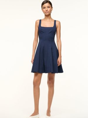 MINI WELLS DRESS | NAVY