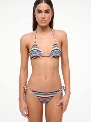 LIDO BIKINI TOP | MARKET STRIPE