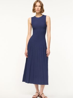 ELYSE DRESS | NAVY