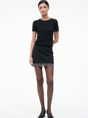 TIARA SKIRT | BLACK