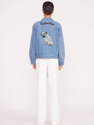 CUSTOM STAUD x C.BONZ OVERSIZED RYAN DENIM JACKET | MEDIUM WASH