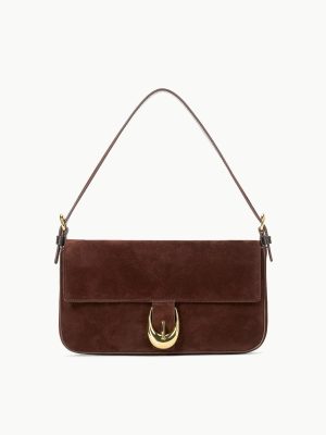 HARLOW BAG | MAHOGANY SUEDE