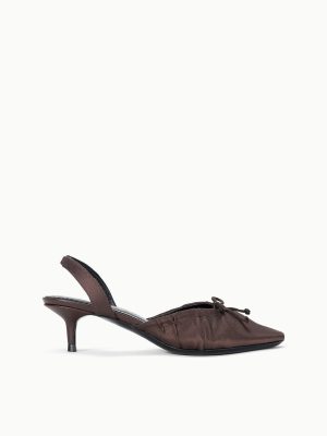 ALBA BALLET SLINGBACK | ESPRESSO