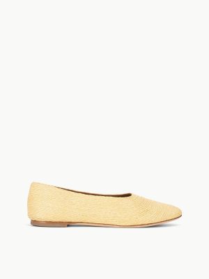 ALBA BALLET FLAT | NATURAL RAFFIA