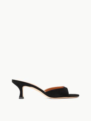 BRIGITTE MULE | BLACK SUEDE