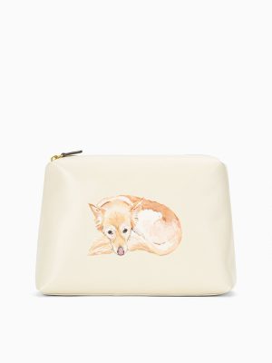 CUSTOM SHIRLEY POUCH | CREAM