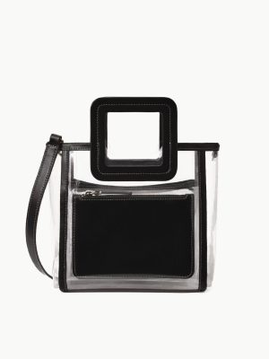 STADIUM MINI SHIRLEY BAG | CLEAR BLACK