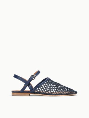 RETE SANDAL | NAVY NETTING