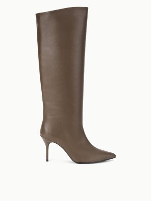 SEBASTIAN HIGH HEEL BOOT | TRUFFLE