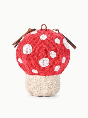 SHROOM BEADED BAG | MUSHROOM