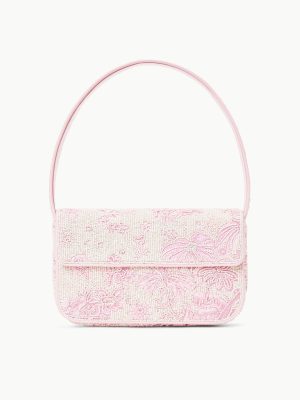 TOMMY BEADED BAG | IVORY CHERRY BLOSSOM TOILE