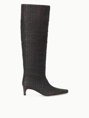 WALLY BOOT | ESPRESSO WOVEN LEATHER