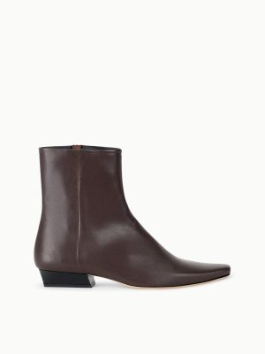WALLY FLAT ANKLE BOOT | ESPRESSO