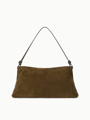 WALLY SHOULDER BAG | TRUFFLE SUEDE