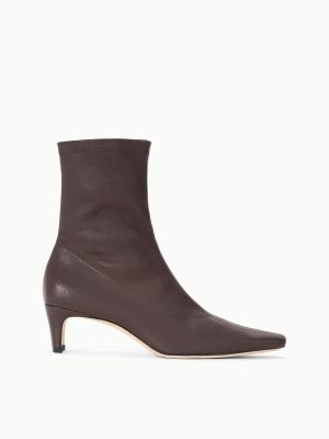 WALLY SOCK ANKLE BOOT | ESPRESSO